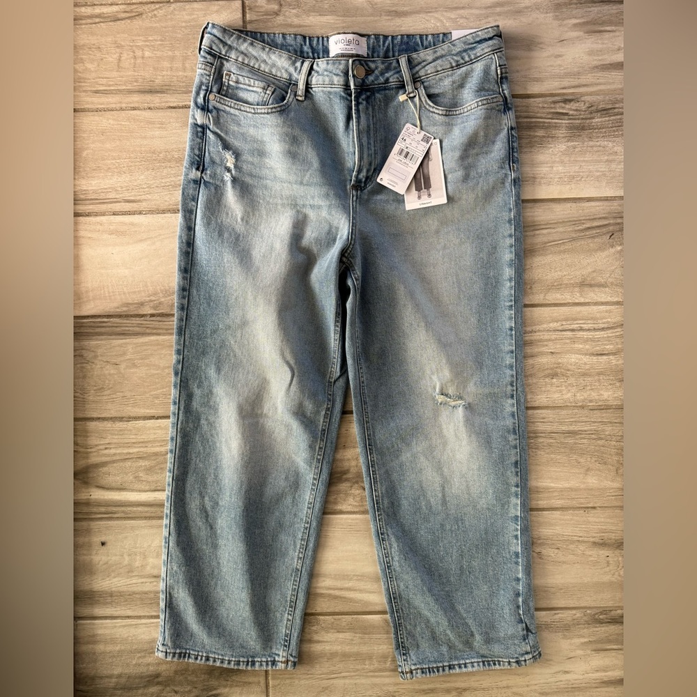 NWT Mango straight Jean sz 14